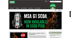 Desktop Screenshot of ca.msasafety.com