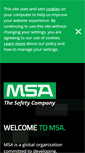 Mobile Screenshot of msasafety.com