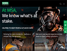 Tablet Screenshot of pe.msasafety.com